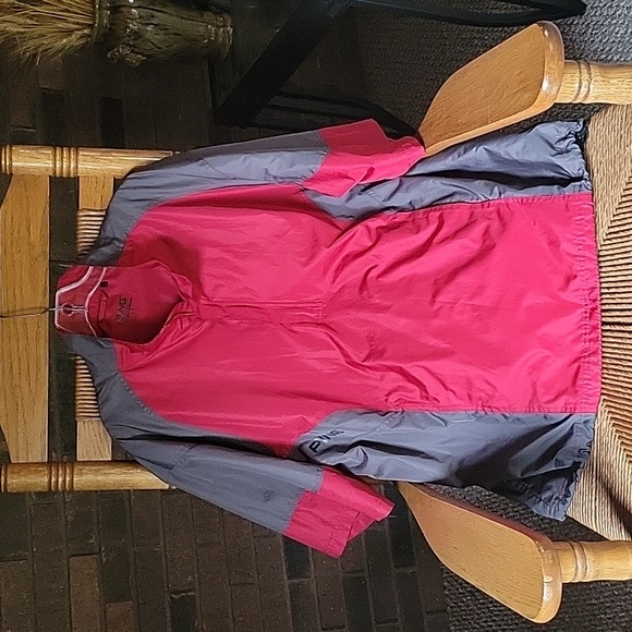 Ping short sleeve red/gray windshirt size L - Picture 2 of 14